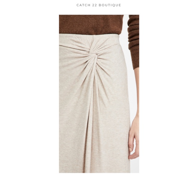 VINCE Flannel Knot Skirt SZ XS *BRAND NEW - Picture 4 of 4